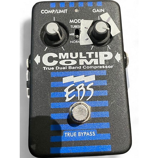 Used EBS MultiComp True Dual Band Compressor Bass Effect Pedal