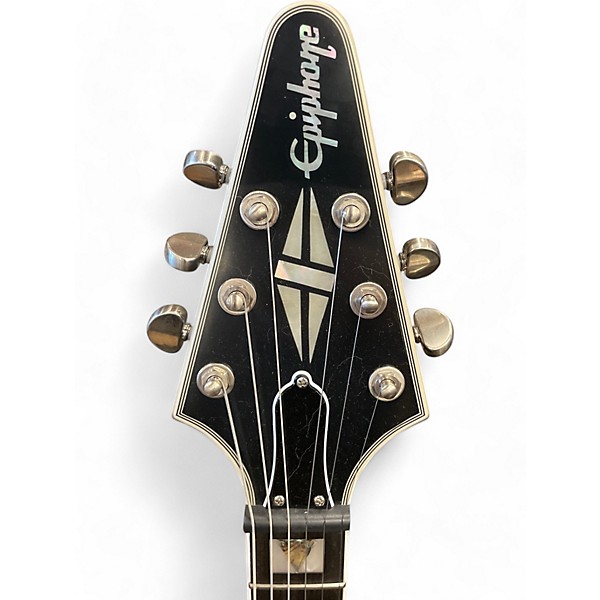 Used Epiphone prophecy flying v Black Solid Body Electric Guitar