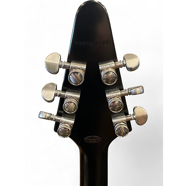 Used Epiphone prophecy flying v Black Solid Body Electric Guitar