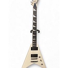 Used Jackson pro series king v White Solid Body Electric Guitar