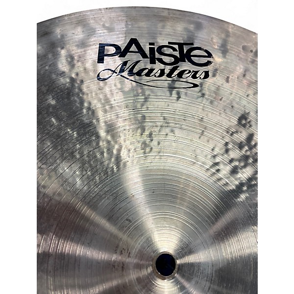 Used Paiste 22in MASTERS DARK CRASH RIDE Cymbal