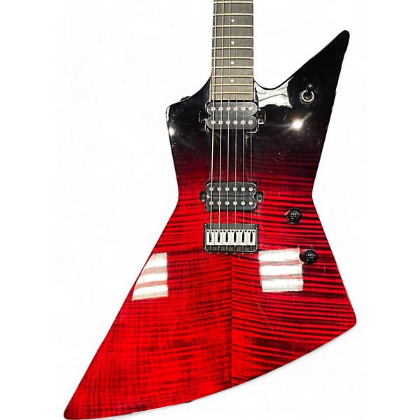 Used Chapman Ghost Fret Trans Red Solid Body Electric Guitar