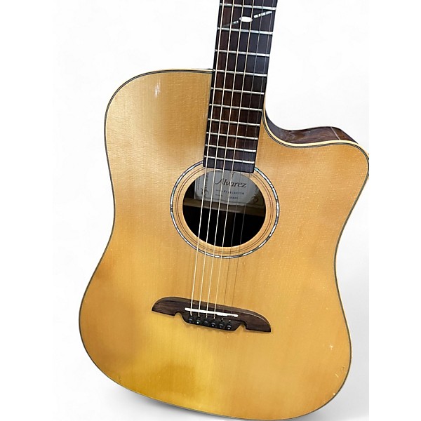 Used Alvarez MD90C Natural Acoustic Electric Guitar