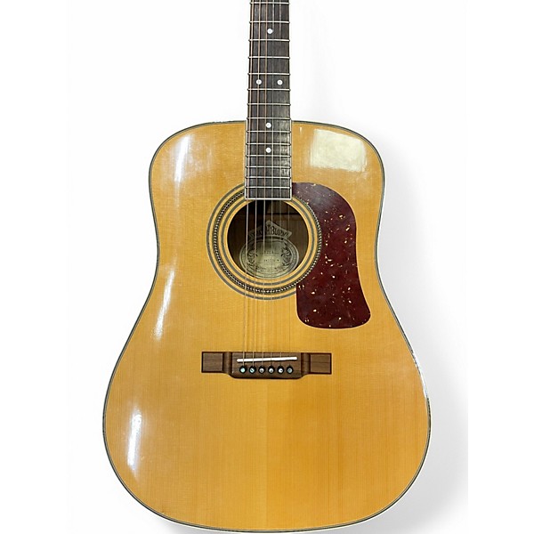 Used Washburn D21S Natural Acoustic Guitar