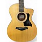 Used Taylor 114CE Natural Acoustic Electric Guitar thumbnail
