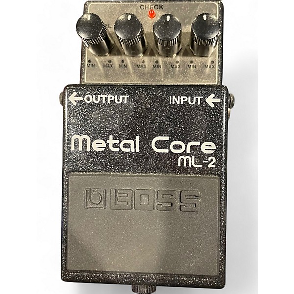 Used BOSS ML2 Metal Core Distortion Effect Pedal