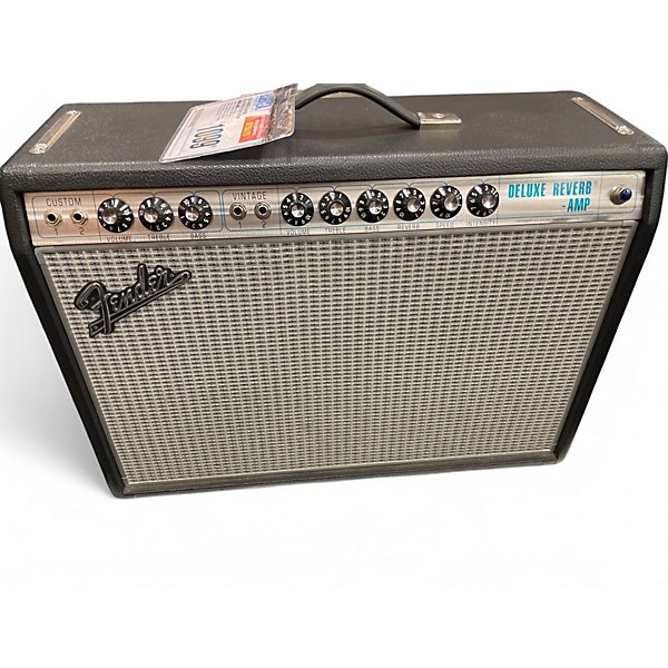 Used Fender 68 CUSTOM DELUXE REVERB Tube Guitar Combo Amp