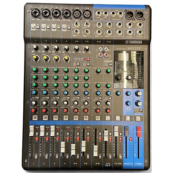 Used Yamaha MG12XU Unpowered Mixer