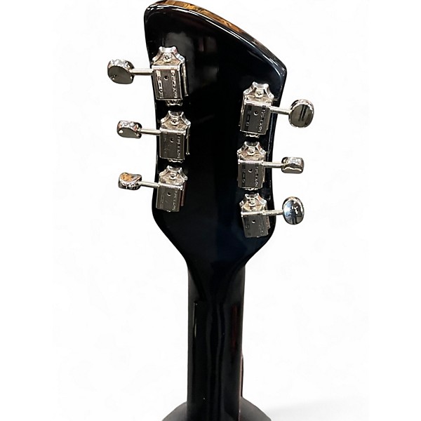 Used 2022 Rickenbacker 350V63 BLACK Solid Body Electric Guitar