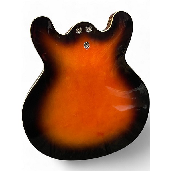 Vintage 1967 Mosrite Celebrity III Sunburst Hollow Body Electric Guitar