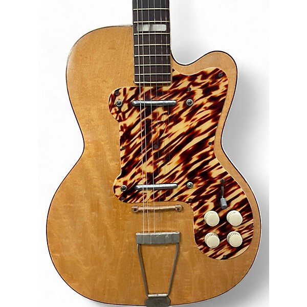 Vintage 1954 Kay Jimmy Reed Thin Twin Natural Hollow Body Electric Guitar