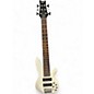 Used Glarry bass White Electric Bass Guitar thumbnail