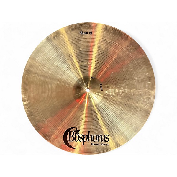 Used Bosphorus Cymbals 19in M19R Master Series 19in Cymbal