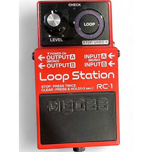 Used BOSS RC1 Loop Station Pedal