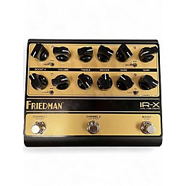 Used Friedman IR-X Dual-Tube Preamp DI+IR Dual-Channel 12AX7 Tubes Effect Pedal