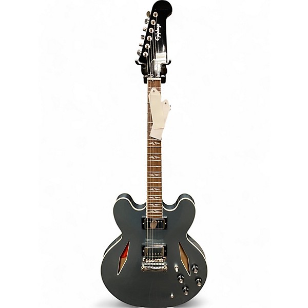 Used 2024 Epiphone  DG335 Pelham Blue Hollow Body Electric Guitar