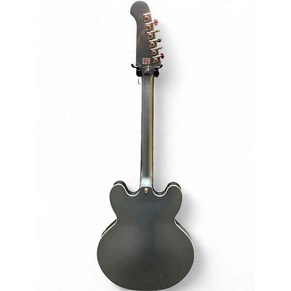 Used 2024 Epiphone  DG335 Pelham Blue Hollow Body Electric Guitar