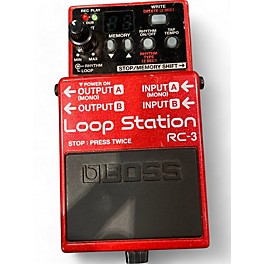 Used BOSS RC3 Loop Station Pedal