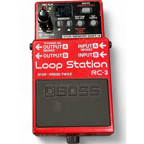 Used BOSS RC3 Loop Station Pedal