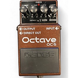 Used BOSS oc-5 Effect Pedal