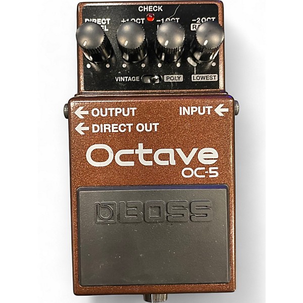 Used BOSS oc-5 Effect Pedal