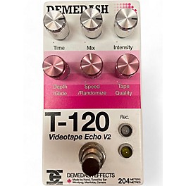 Used Demedash T-120 VIDEOTAPE ECHO V2 Effect Pedal