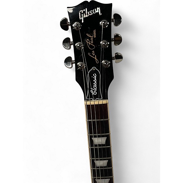 Used Gibson Les Paul Classic Red Solid Body Electric Guitar