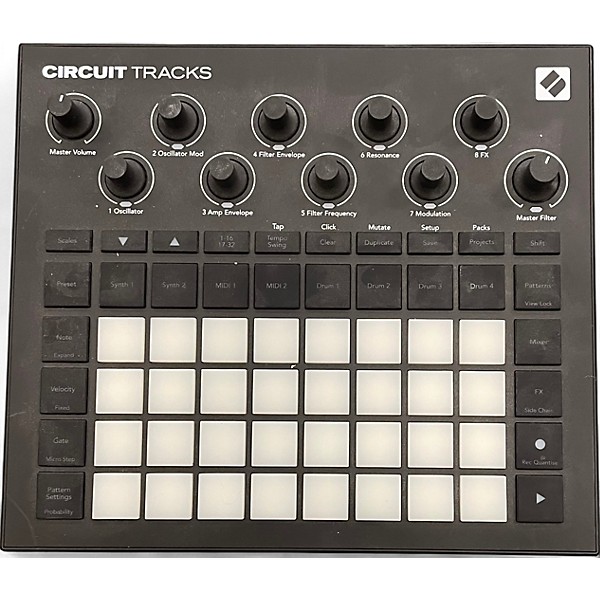 Used Novation CIRCUIT TRACKS MIDI Controller