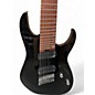 Used Ibanez RGMS8 BLACK Solid Body Electric Guitar