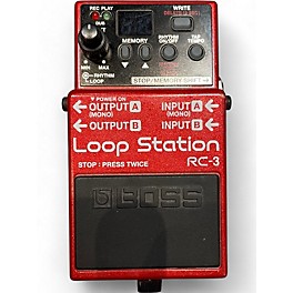 Used BOSS RC3 Loop Station Pedal