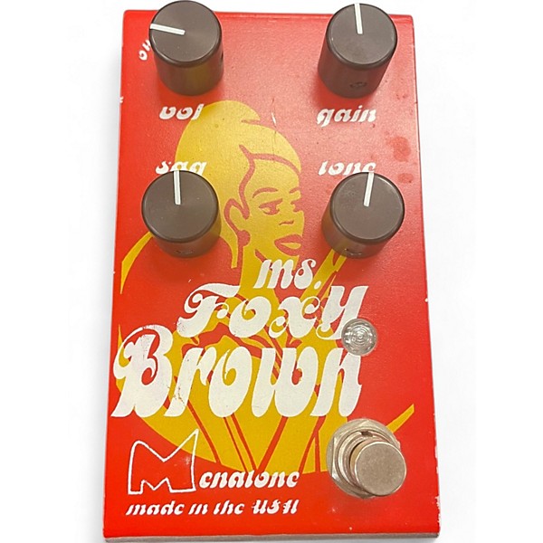 Used Menatone MS. FOXY BROWN Effect Pedal