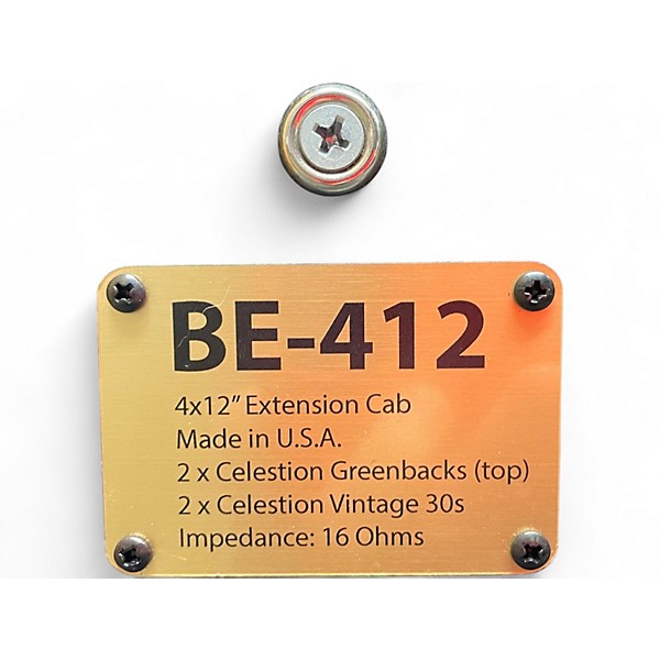 Used Friedman BE412 Guitar Cabinet