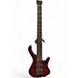 Used Ibanez EHB1505 Trans Red Electric Bass Guitar thumbnail