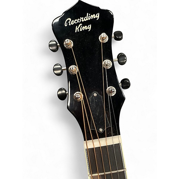 Used Recording King RR-36 Black Acoustic Guitar