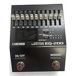 Used BOSS EQ200 Graphic Equalizer Pedal