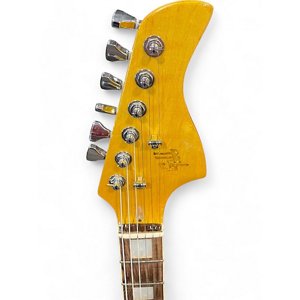 Used Gill Texas jazz master Candy Red Burst Solid Body Electric Guitar