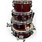 Used TAMA 4 Piece Silverstar Red Sparkle Drum Kit