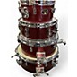 Used TAMA 4 Piece Silverstar Red Sparkle Drum Kit