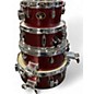 Used TAMA 4 Piece Silverstar Red Sparkle Drum Kit