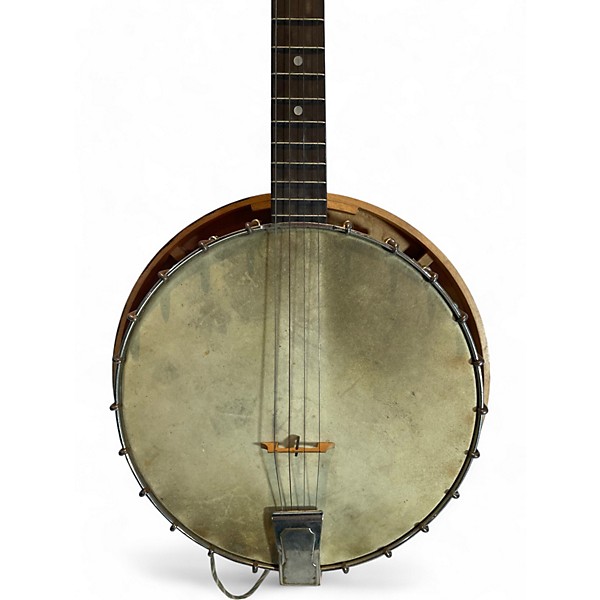 Vintage 1920s Washburn tenor style d Natural Banjo