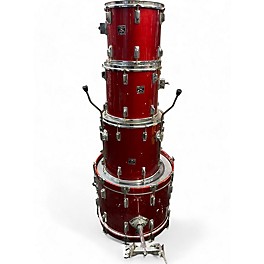 Used TAMA 4 Piece Superstar RED Drum Kit