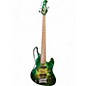 Used Mayones JABBA 5 CUSTOM GREEN Electric Bass Guitar