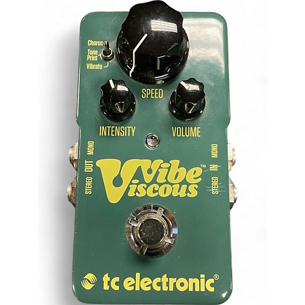 Used TC Electronic Viscous Vibe Univibe Effect Pedal