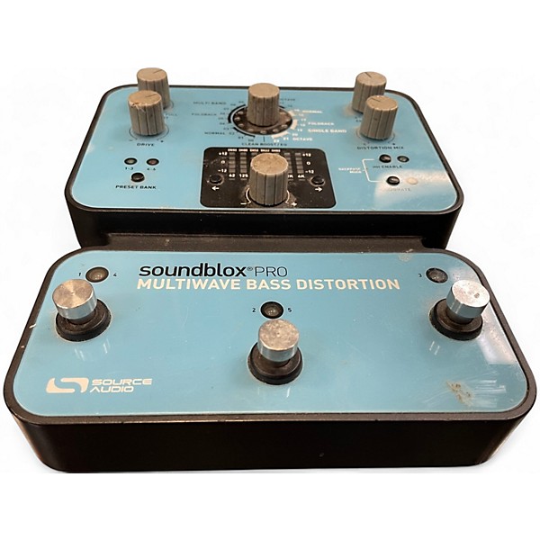 Used Soundblox Multiwave Bass Distortion Effect Pedal
