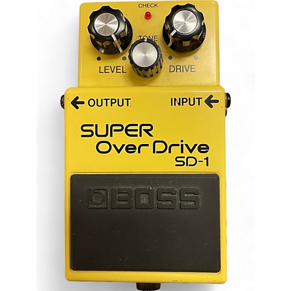 Used BOSS SD1 Super Overdrive Effect Pedal