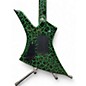Used Jackson Brandon Ellis Green Crackle Green Crackle Solid Body Electric Guitar