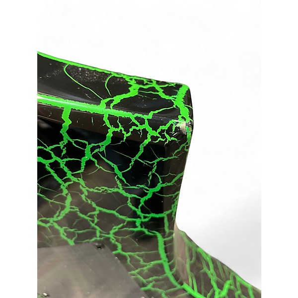 Used Jackson Brandon Ellis Green Crackle Green Crackle Solid Body Electric Guitar