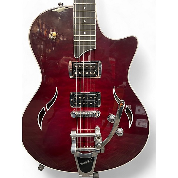 Used Taylor T3B Bigsby Red Hollow Body Electric Guitar