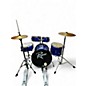 Used Rogue 5 Piece Junior Kicker Blue Drum Kit thumbnail