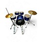 Used Rogue 5 Piece Junior Kicker Blue Drum Kit